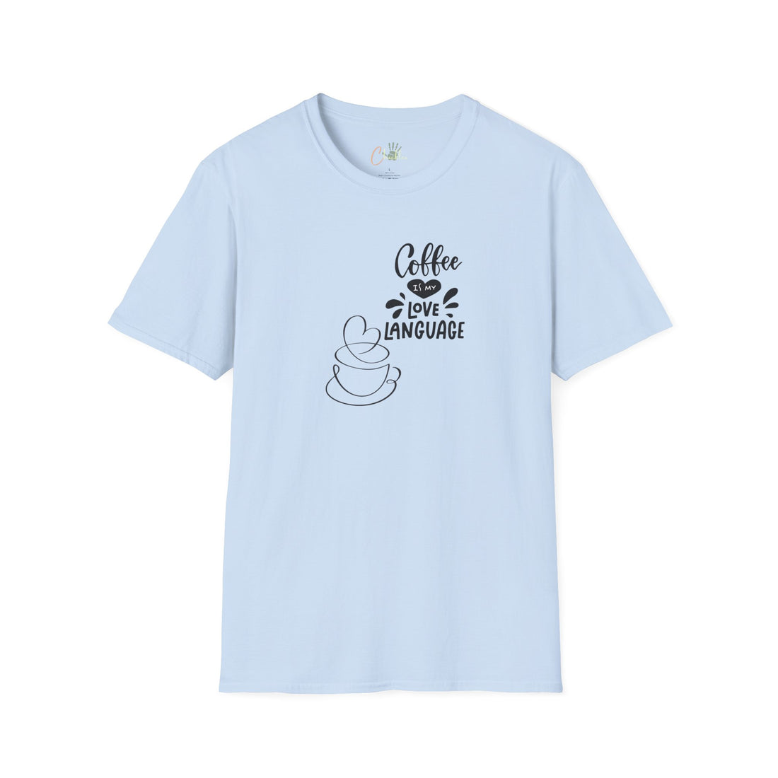 Coffee is my love language Unisex Softstyle T-Shirt