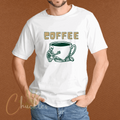 Coffee Hug Shirt, Coffee Shirt, Gift for Coffee Lover, Barista Shirt, But First Coffee Shirt