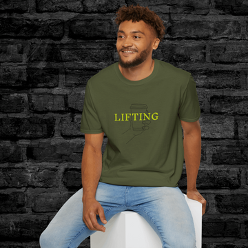 LIFTING gym soft Cotton T-Shirt